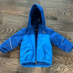 Patagonia 3t boys coat with removable hood